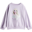 H&M Motif-Detail Sweatshirt - Purple