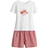H&M Girls Red Print Motif Pyjamas - Red