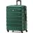 Flight Knight Lightweight Suitcase 80cm - Forest Green/Black