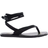 River Island Suede Tie Up - Black