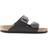 Birkenstock Arizona Grip Leather - Vintage Wood Black