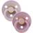 Bibs Colour Round Latex Pacifier Size 1 2-pack