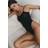 H&M Seamless Lace Thong Body - Black