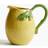 H&M Lemon Shaped Stoneware Jug Yellow Pitcher