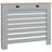 Homcom Portland Grey Horizontal Slats Radiator Cover 111cm