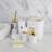 Shein 6pcs Luxury Bathroom Set With Cleaning Tools