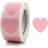 Shein Pink Heart Shaped Label Stickers 500pcs