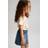 H&M A-Line Denim Skirt - Blue
