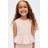 H&M Girls Sleeveless Bubble Hem Top - Light Pink