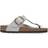 Birkenstock Gizeh Big Buckle Natural Leather Patent - High Shine Stone Coin