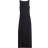 H&M Draped Bodycon Maxi Dress - Black
