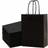 Shein Medium Size Black Kraft Paper Bag 16x22x8cm