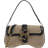 Just Cavalli Iconic Snake Shoulder Bag - Beige/Black