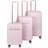 Cavalet Pasadena Set of 3 - Light Pink