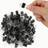 Shein 30pcs Black Metal Clamp Style Paper Clips