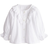 H&M Cotton Blouse With Flounce Details - White (1270259002)