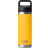 Yeti Rambler with Chug Cap Alpine Yellow Water Bottle 18fl oz