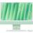 Apple iMac, 24-inch, M4 Chip, 10-core CPU, 10-core GPU, 16GB Unified Memory, 256GB SSD Storage Standard Glass Green