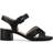 Gabor Block Heeled Smart Sandals - Black