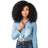 Sensationnel Curls Kinks & Co. Game Changer Kinky Wide Lace Part Wig 1B