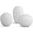 Kähler Hammershøi White Vase 8.5cm 3stk