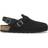 Birkenstock Tokio Shearling Suede Leather - Black