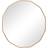 Melody Maison Large Round Gold Scalloped Wall Mirror 90cm