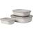 Mepal Cirqula Nordic Black Food Container 3pcs