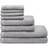 Catherine Lansfield Quick Dry Bath Towel Grey (120x70cm)
