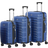 Juskys Rom Set of 3 - Blue