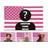 Shein Customizable Pink American Flag