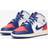 Jordan Air 1 Mid Junior Sneaker Sko - White