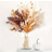 Shein 64-Piece Boho Chic 17" Pampas Grass Artificial Plant