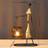 Shein European Light Luxury Rope Iron Candlestick Lantern