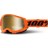 100% Strata 2 Junior Goggles Neon Orange Mirror Gold - Neon Orange
