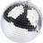 Shein Large Cool Fun Silver Hanging Disco Ball