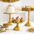 Shein 3-Piece Gold Set 8 10 12 Inch Cake Stand