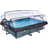 Exit Toys Rectangular Stone Pool with Filter Pump and Pool Screen 3x2x0.65m - Grey