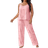 Shein Plus Size Pajama Set, Solid Color Camisole And Pants, Fashionable For Summer