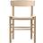Fredericia Furniture J39 Soaped Oak Kitchen Chair 77cm