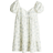 H&M Puff Sleeved Dress - Cream/Floral
