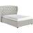 Safina King Size Ottoman Bed with Winged Headboard 171x217cm