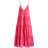 H&M Tiered Maxi Dress - Bright Pink