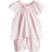 H&M Baby 2-Delat Set I Linmix - Ljusrosa/Blommig