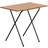 Harbour Housewares Wooden Folding Computer Brown Writing Desk 2x20.5cm
