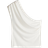 H&M One Shoulder Top - White
