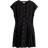 H&M Button Front Cotton Dress - Black