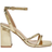 Shein Fashionable Light Gold High Heel Sandals For Women, Ideal For Dating Or Parties Party Baddie Chic Gorgeous Style Disco Party Sexy Night Out Spring Shoes Spring Break Easter Prom Heels