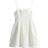 H&M Jacquard Weave Strappy Dress - White
