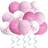 Shein 12 Inch Pink Bow Party Balloons